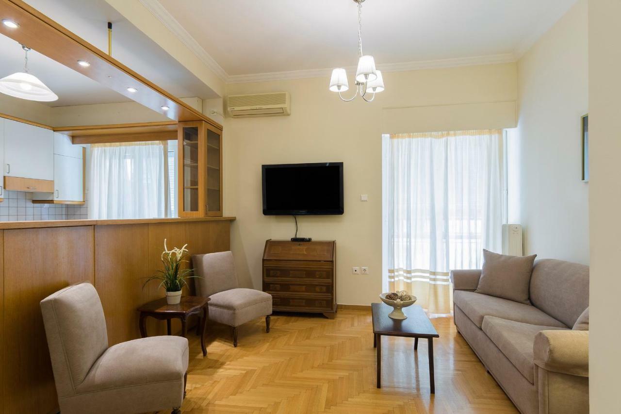 Classy 2 Bedroom Apartment Near Acropolis & Metro Ateny Zewnętrze zdjęcie