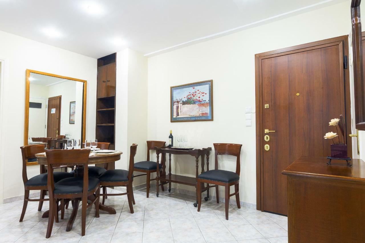 Classy 2 Bedroom Apartment Near Acropolis & Metro Ateny Zewnętrze zdjęcie
