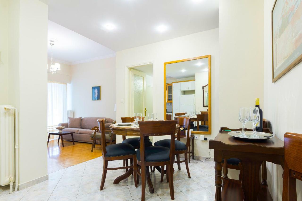 Classy 2 Bedroom Apartment Near Acropolis & Metro Ateny Zewnętrze zdjęcie