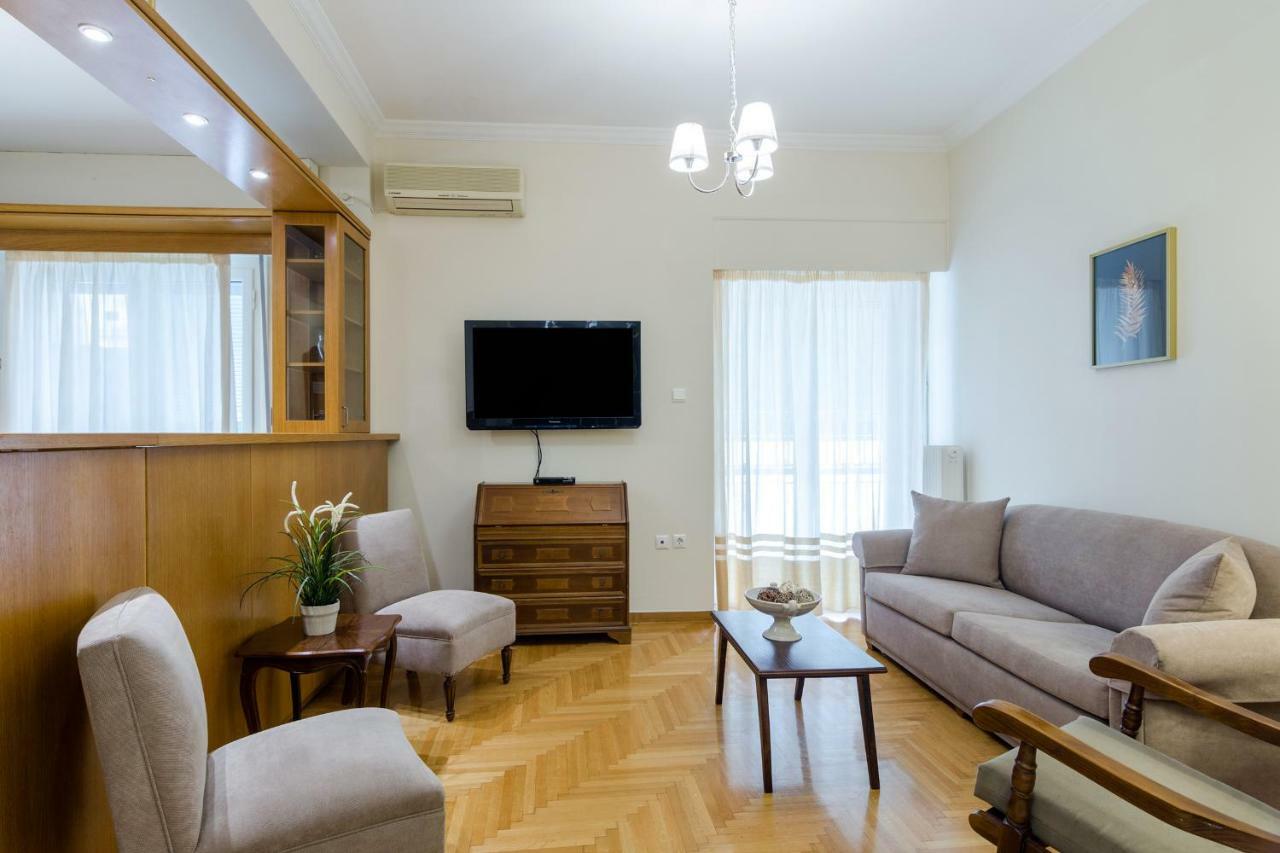 Classy 2 Bedroom Apartment Near Acropolis & Metro Ateny Zewnętrze zdjęcie