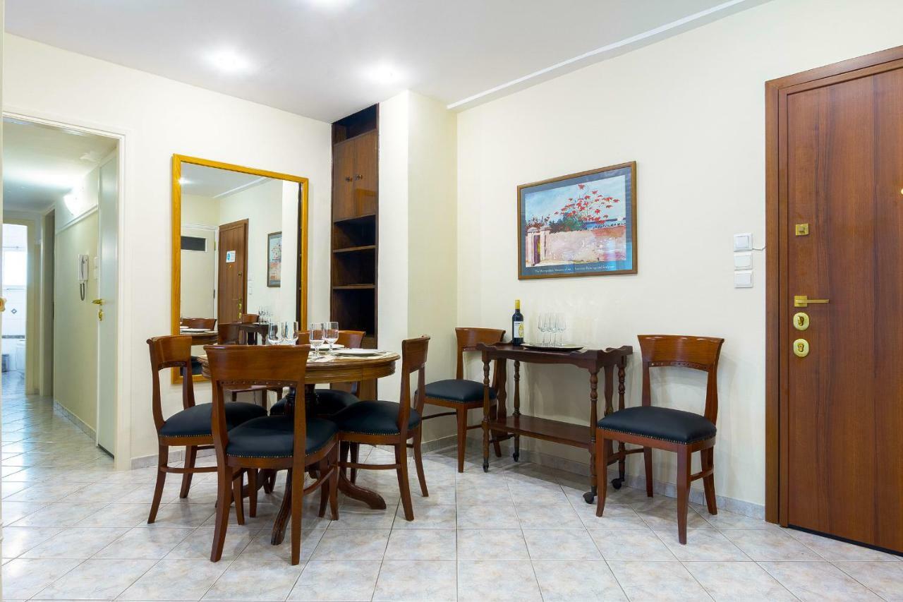 Classy 2 Bedroom Apartment Near Acropolis & Metro Ateny Zewnętrze zdjęcie