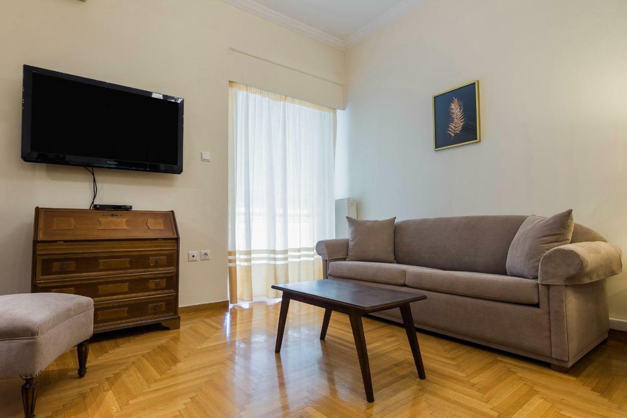 Classy 2 Bedroom Apartment Near Acropolis & Metro Ateny Zewnętrze zdjęcie