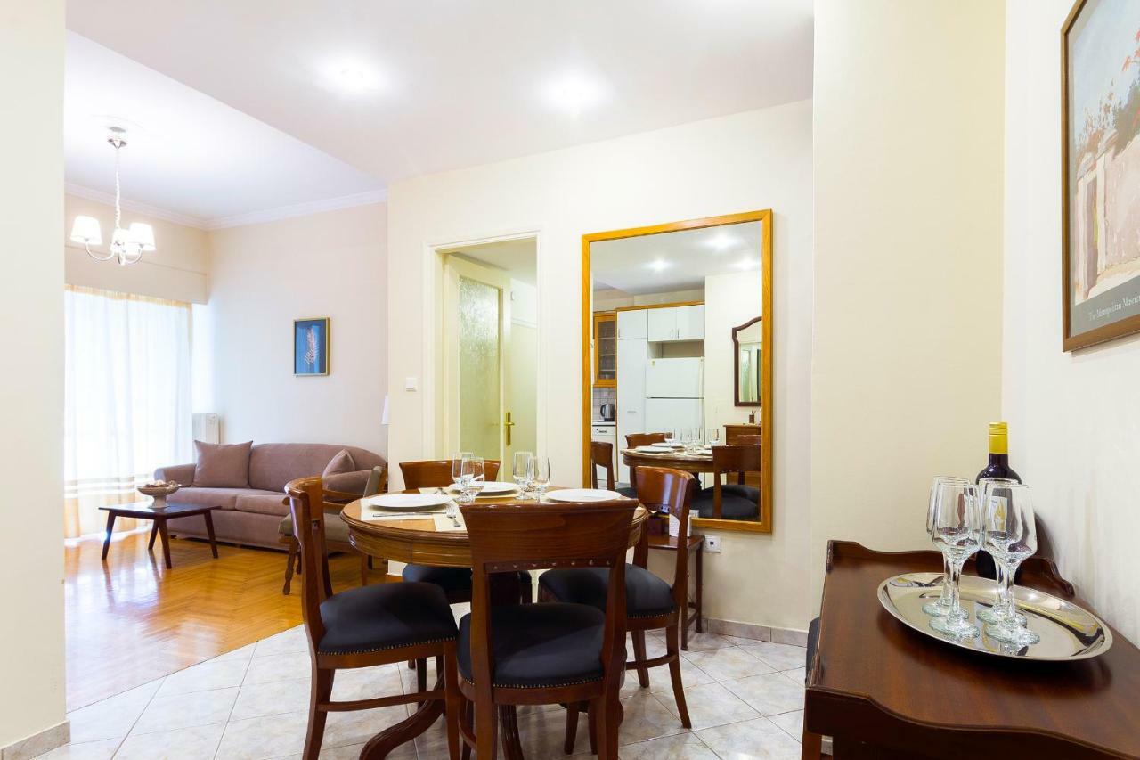 Classy 2 Bedroom Apartment Near Acropolis & Metro Ateny Zewnętrze zdjęcie